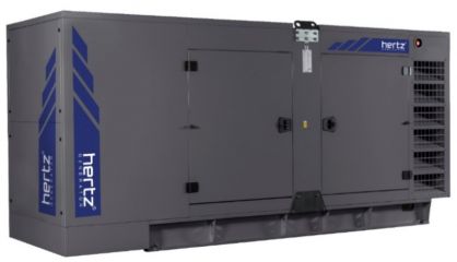 Дизельный генератор Hertz HG 415 BC в кожухе