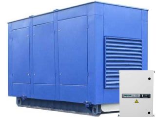 ТСС АД-315С-Т400-2РПМ2 в погодозащитном кожухе с АВР