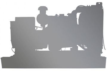 Дизельный генератор Onis VISA BD 250 B в контейнере с АВР